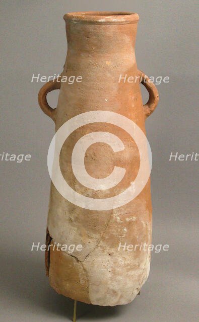 Amphora, Coptic, 4th-7th century. Creator: Unknown.