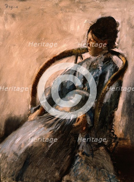 Madame De Nittis , ca 1872.