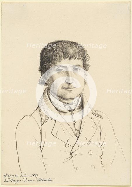 Majordomo Albrecht, 1827. Creator: Gerhard Wilhelm von Reutern (German, 1794-1865).