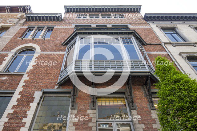 Maison Rene Janssens, 50 Rue Defacqz, Brussels, (1898), c2014-c2017. Creator: Alan John Ainsworth.