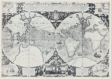 'Map Showing Drake's Voyage of Circumnavigation (1577-1580)', 1923. Creator: Unknown.