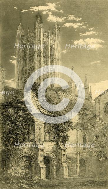 The Water Tower, Canterbury Cathedral, Canterbury, Kent, 1885.  Creator: Unknown.