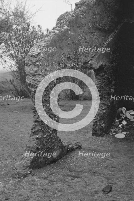 Possibly: Tabby construction, ruins of supposed Spanish mission, St. Marys, Georgia, 1936. Creator: Walker Evans.
