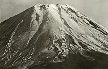 'The Crest of Fuji', 1910. Creator: Herbert Ponting.