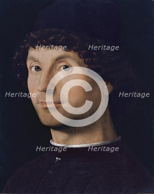 Portrait of a Man, 1472. Creator: Antonello da Messina.