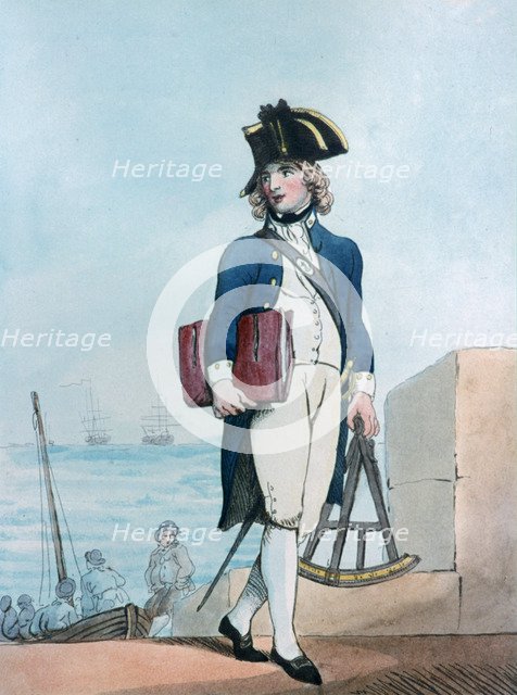 'Candidate for the Marines', 1799. Artist: Thomas Rowlandson