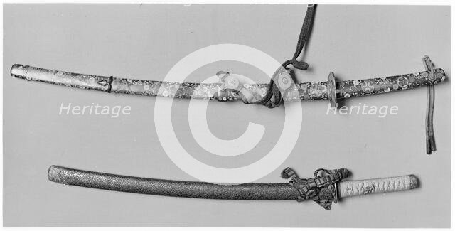 Blade and Mounting for a Short Sword...late 13th-early 14th century...18th-early 19th century. Creator: Naganori.