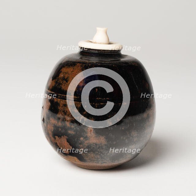 Tea Caddy (Cha-ire), 19th century. Creator: Unknown.