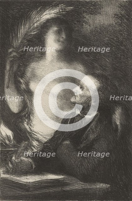 Richard Wagner and his Muse, 1886.