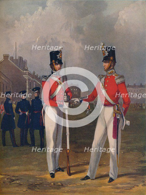 The Hon. Artillery Company-Officer and Private, 1848, (1914).