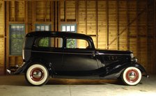 Ford Sedan custom 1934. Artist: Simon Clay.