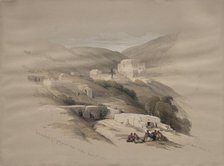 Christian Church of St. George at Ludd, ancient Lydda, 1839. Creator: David Roberts (British, 1796-1864).