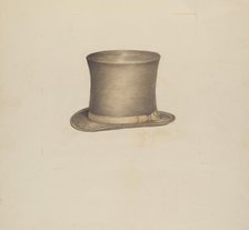 Man's Hat, 1935/1942. Creator: Henry De Wolfe.