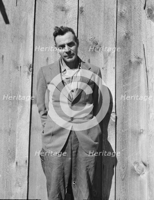 Possibly: One of the thirty-six members, Ola self-help sawmill co-op, Gem County, Idaho, 1939. Creator: Dorothea Lange.