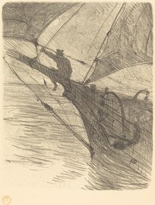 Oceano Nox, 1895. Creator: Henri de Toulouse-Lautrec.