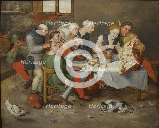 The Bacchus Singers , 1580. Creator: Bosch, Hieronymus, (School)  .