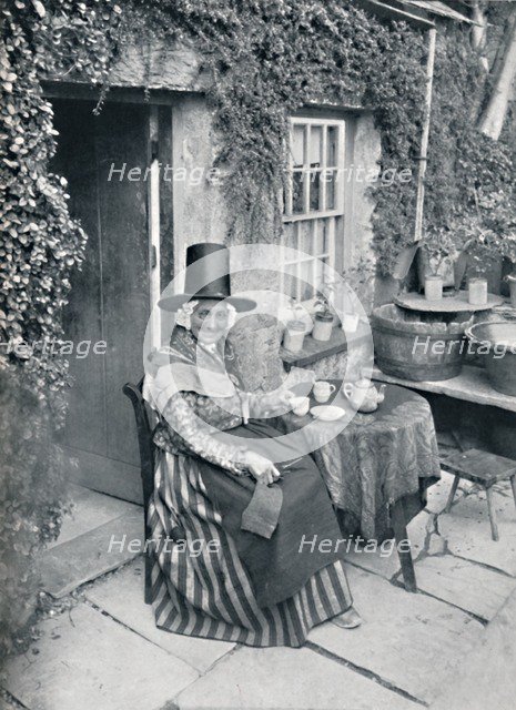 An old Welsh woman, 1912. Artist: Unknown.