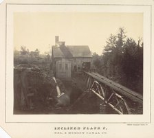 Inclined Plane F, Delaware and Hudson Canal Co., c. 1860. Creator: Thomas H. Johnson (American, c. 1821-).