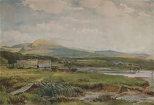 'River Scene with Cottages', c1887. Artist: Thomas Collier.