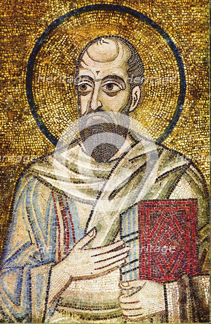 The Apostle Paul (Detail). Artist: Byzantine Master  