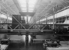 Navy Yard, U.S., Washington - Model Testing Basin, Maryland, 1917. Creator: Harris & Ewing.