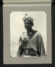 A Lance Corporal of the Camel Corps, 1960s?. Creator: Colonial Office.