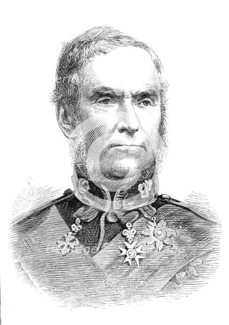 General Sir R. Dacres, R.A., G.C.B., the new Constable of the Tower, 1881. Creator: Unknown.