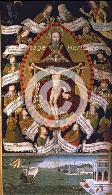 Altarpiece of the Trinity', towards 1489.