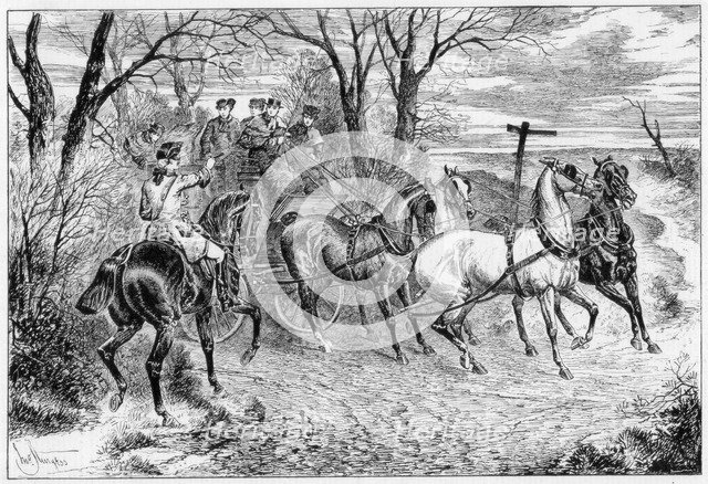 'A Knight of the Road', 1881.Artist: John Sturgess