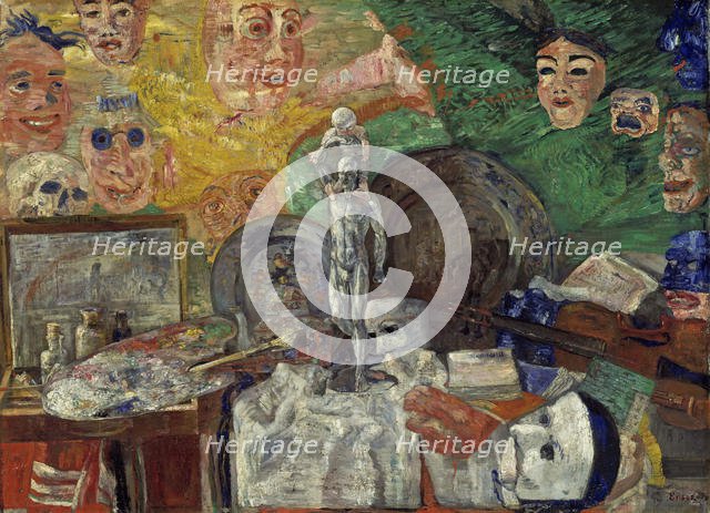 Still Life in the studio, 1889.