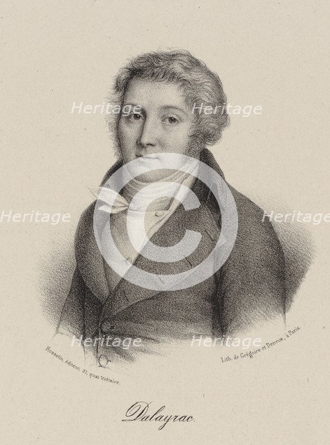 Portrait of the composer Nicolas Dalayrac (1753-1809), Early 19th cen..