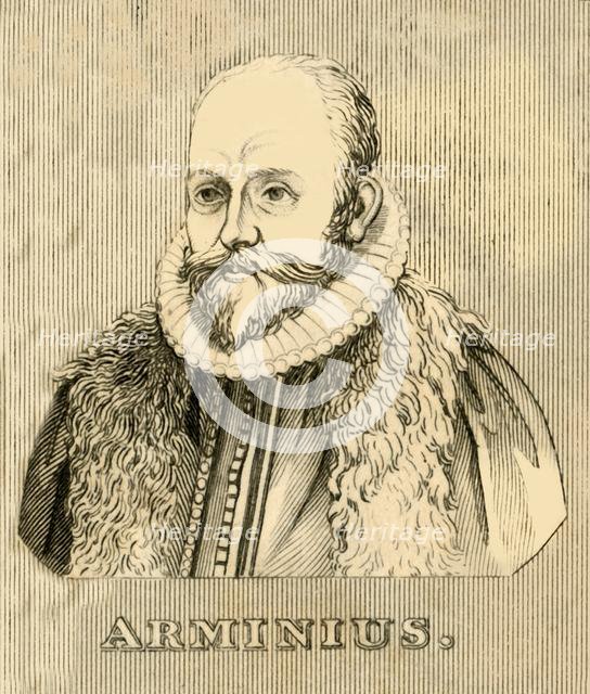 'Arminius', (1560-1609), 1830. Creator: Unknown.