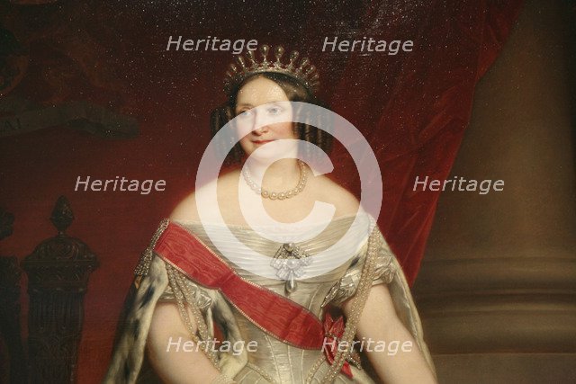 'Portrait of the Grand Duchess Anna Pavlovna', 1849.  Artist: Nicaise de Keyser