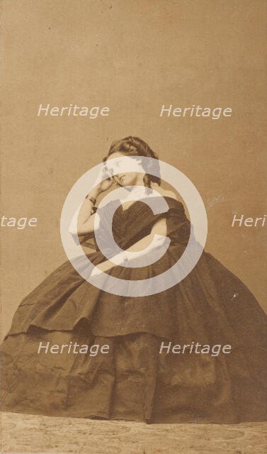 Méditation, 1860s. Creator: Pierre-Louis Pierson.