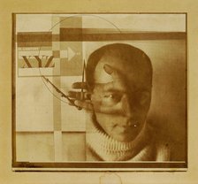 The Constructor (Selfportrait). Artist: Lissitzky, El (1890-1941)