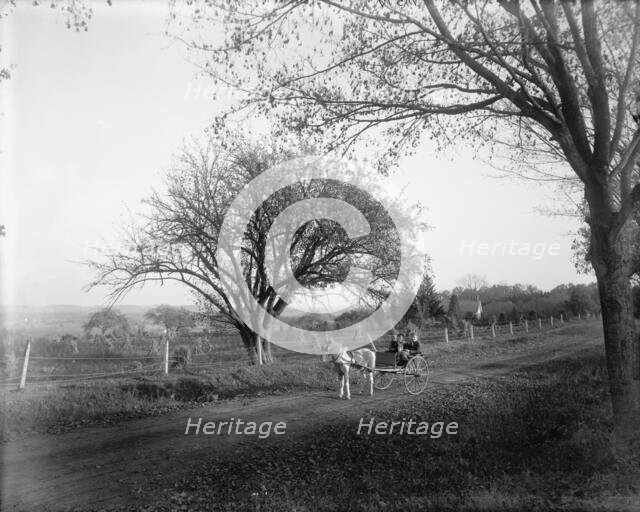 View near Basking Ridge, N.J., c1900. Creator: Unknown.