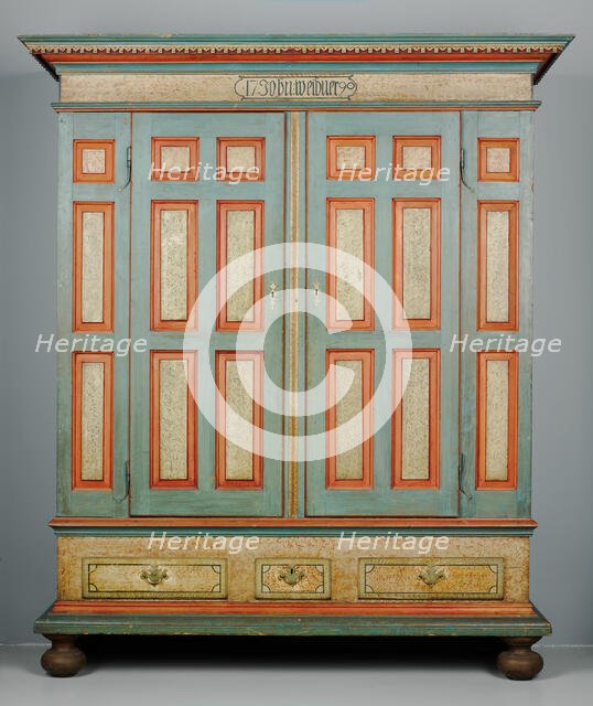 Schrank, c. 1790. Creator: Unknown.