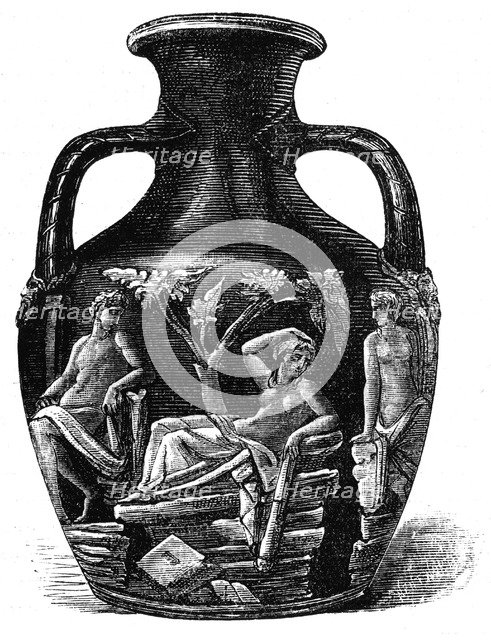 The Portland vase, 1891. Artist: Unknown
