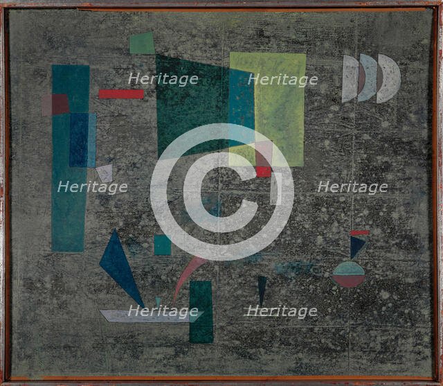 Langsam heraus (Slow Clearing), 1931. Creator: Kandinsky, Wassily Vasilyevich (1866-1944).