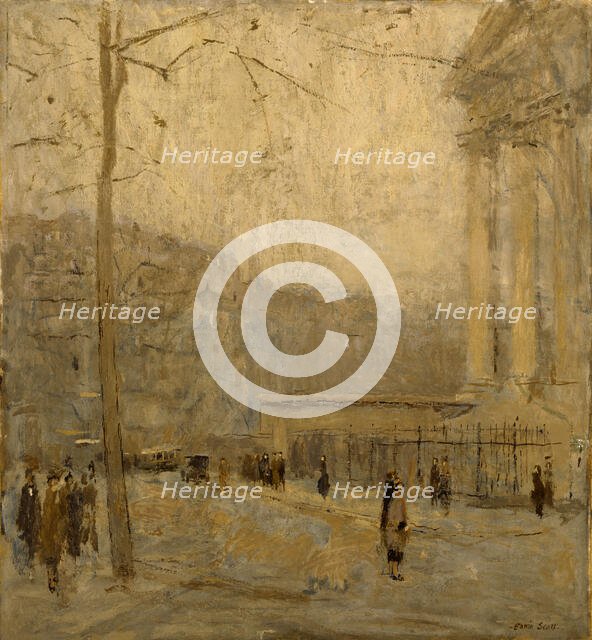 La Madeleine no. III, n.d. Creator: Frank Edwin Scott.