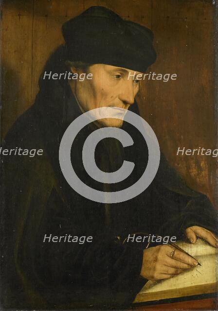 Portrait of Desiderius Erasmus, after c.1535. Creator: Unknown.