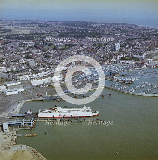 Western Ferry Terminal, Ramsgate, Kent, 2003. Artist: Aerofilms.