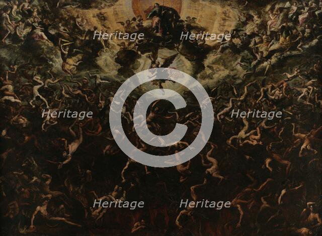 The Fall of the Rebel Angels, Mid of 17th century. Creator: Compagno, Scipione (c. 1624-after 1680).