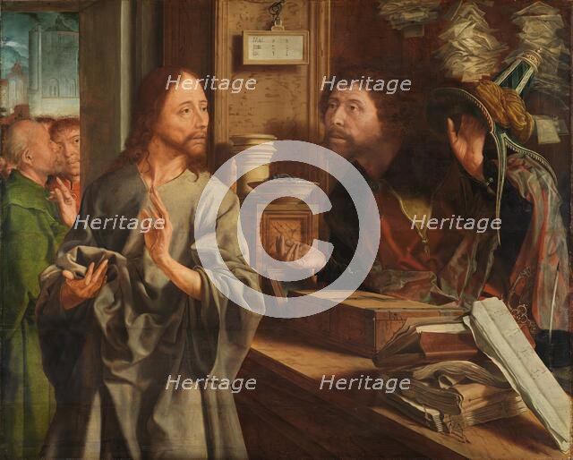 The Calling of Saint Matthew, 1530. Creator: Marinus van Reymerswaele.