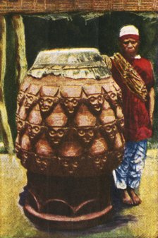 Talking drum, Cameroon, c1928. Creator: Unknown.