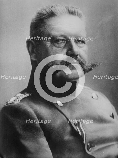 Gen. Von Hindenburg, between c1910 and c1915. Creator: Bain News Service.
