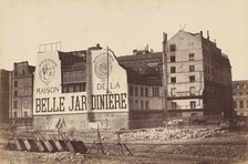 Maison de la Belle Jardinière, 1866 or 1867. Creator: Unknown.