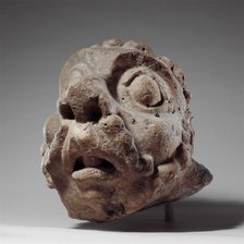 Head of a Grotesque, French, ca. 1200-1220. Creator: Unknown.