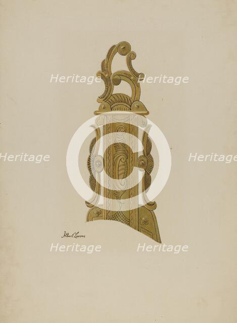 Rifle Patchbox, 1935/1942. Creator: Albert J. Levone.