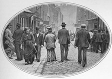 Main street of the Italian community, Clerkenwell, London, c1900 (1901). Artist: Unknown.